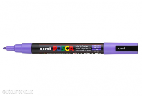 Marqueur Posca pointe conique trait fin Lilas