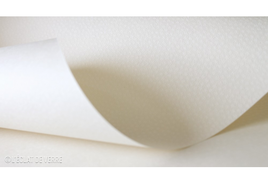 Papier étoile ivoire